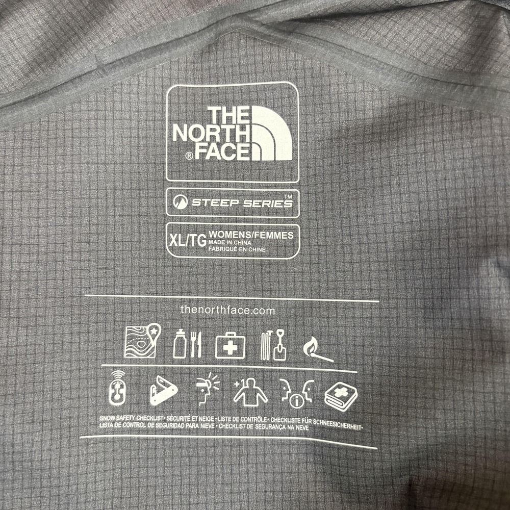 The North Face Steep Series Ski Jacket Womens XL Gore-Tex Pro Full Zip RECCO - Picture 3 of 16